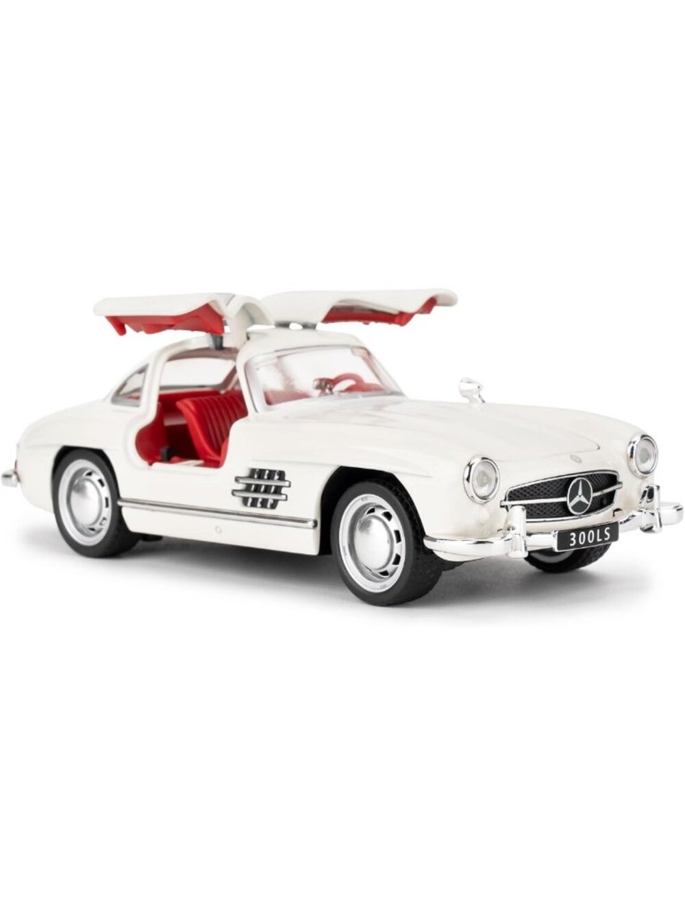Vintage 1955 300SL Toy Car Model - 1/32 Scale with Sound, Light & Pullback